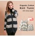 Pull & Cardigan grossesse allaitement front derrière en coton bio mk4082