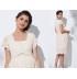 Maternity and nursing ceremony dress made in stretch lace