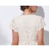 Maternity and nursing ceremony dress made in stretch lace
