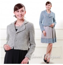 Giacca Sartoriale Premaman in tweed italiano 