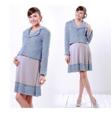 Giacca Sartoriale Premaman in tweed italiano 