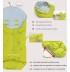 Sac Poussette Chancelière Imperméable Rembourrée En Duvet D'oie 