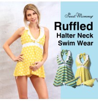 Costume da bagno premaman e allattamento Tankini 2 pezzi 
