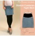 Maternity Stretch Denim Skirt 