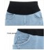 Maternity Stretch Denim Skirt 