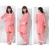 Pyjama de grossesse et allaitement à volants 
