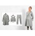 Pyjama de grossesse et allaitement à volants 