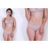 Slip taille basse élastiqué avec dentelle  
