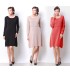 Robe tricoté de grossesse et allaitement Coton Biologique Manches longues
