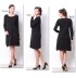 Robe tricoté de grossesse et allaitement Coton Biologique Manches longues
