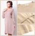 Robe tricoté de grossesse et allaitement Coton Biologique Manches longues