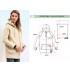 Veste de portage avec chancelière coordonnée 