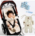 Organic Cotton Universal Baby Stroller Seat Liner With Cooling P
