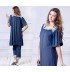 Pyjama "LIBERTY"  de grossesse et d'allaitement SN11
