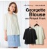 Georgette Maternity and Nursing Blouse 