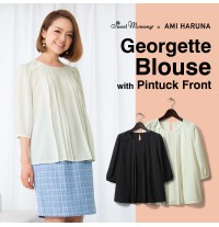 Georgette Maternity and Nursing Blouse 