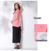 Lace layered back slit nursing top 