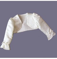 Bolerino Cerimonia Bambina Bianco 80-130cm