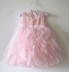 Vestito Cerimonia Damigella Bambina Bianco Rosa 9M - 6 anni