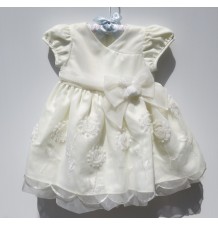 Vestito Cerimonia | Damigella Bambina Bianco 6-24 mesi