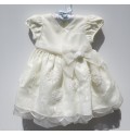Vestito Cerimonia | Damigella Bambina Bianco 6-24 mesi