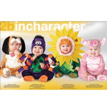 Costume Carnevale Ragno per Bambino Incharacter 0-24 mesi