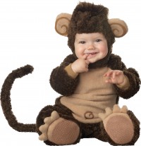 Incharacter Carnival Halloween Lil' Monkey Costume 0-4 years