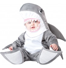Costume Carnevale Squalo per Bambino Incharacter 0-24 mesi