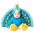 Costume Carnevale Pavone Prezioso per Bambino Incharacter 0-24 mesi