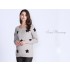 Pull de grossesse et d'allaitement en coton biologique