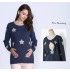 Pull de grossesse et d'allaitement en coton biologique
