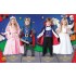 Costume Carnevale Angelo per bambina Incharacter 2-4 anni