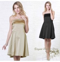 Robe de grossesse de soirée et de cérémonie de satin  