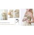 Satin Bare Top Maternity Nursing Ceremony Dress 