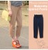 Adjustable Waist Fine Linen Maternity Trousers 