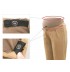 Adjustable Waist Fine Linen Maternity Trousers 