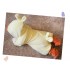Barboteuse/costume de carnaval de poussin doublée en coton biologique