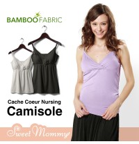 Top Allaitement Tissu De Bamboo 