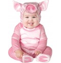 Costume Carnevale Maialina per Bambina Incharacter 0-24 mesi