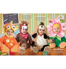Incharacter Costume de Carnaval Enfant Poisson Rouge 12-24 mois