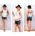 Short de bain de grossesse Denim Look