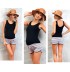 Multi-color stripe all-in-one maternity and nursing  swimwear
