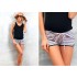 Multi-color stripe all-in-one maternity and nursing  swimwear