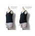 Multi-color stripe all-in-one maternity and nursing  swimwear