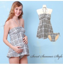 Maternity and Nursing Tankini Swimsuit 