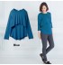 Maternity and nursing long sleeve top