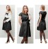 Jacquard Robe de Grossesse et Allaitement 