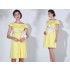 Jacquard Maternity and Nursing Formal Dress 