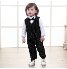 Ensemble de cérémonie pour enfant 3 pièces 70-95 cm