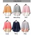 Maternity and nursing long sleeve and double layer top 